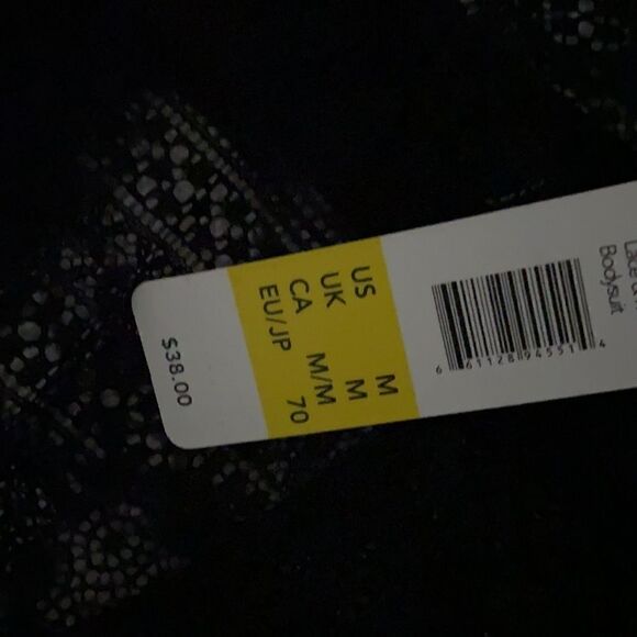 NWTs Sam Edelman Black Lace Sexy Bodysuit Size Small - Picture 8 of 8